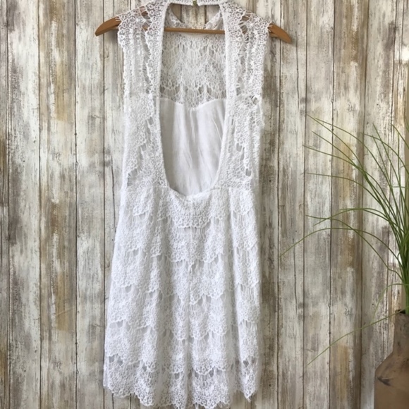 Free People Daydream Lace Slip Dress - Picture 4 of 8